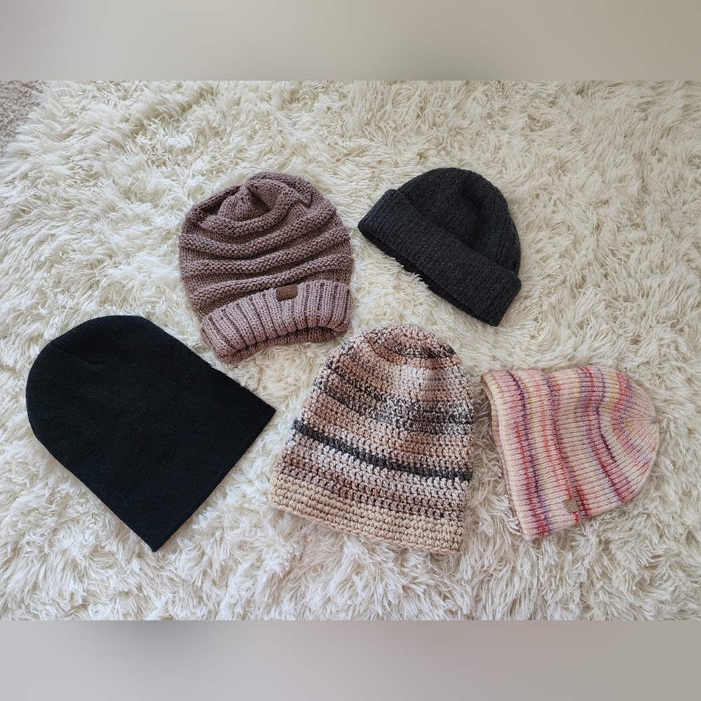 Knit Beenie Bundle